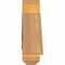 Ekena Millwork Bellingham Rough Sawn Timber Gable Bracket, Western Red Cedar, 72"W x 12"H x 4"D x 6"F, 4/12 Pitch GBW072X12X0406BEL00RWR - alternate 3